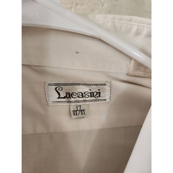 Lucasini size 17 button up long sleeve top - Picture 9 of 9